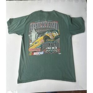 Vintage 1999 Brickyard 400 Nascar Dale Jarrett XL T-Shirt *Front Fade